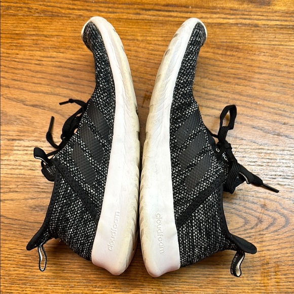 Adidas Black and White Athletic Shoes for Women - Picture 4 of 8